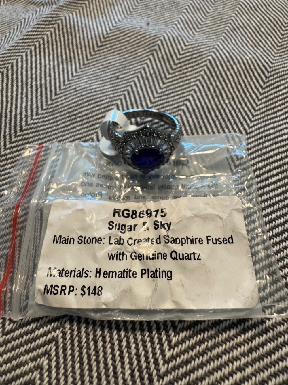 Sugar & Sky - Birthday/Original Ring by BP - Size 8. -  RG86975 - Picture 2 of 2